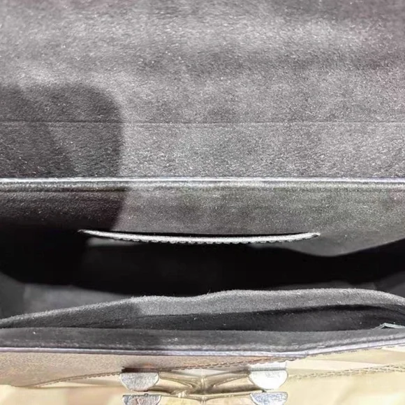 Louis Vuitton Brown and Black Striped Shoulder Bag - Picture 5 of 7